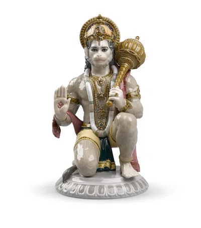 Lladrò Lladró Porcelain Hanuman Figurine In Multi