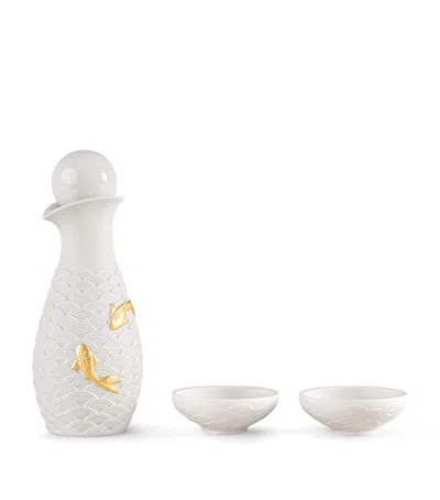 Lladrò Lladró Porcelain Koi Soya Set