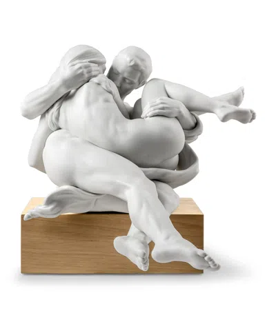 Lladrò Lladró Porcelain Together Sculpture In White