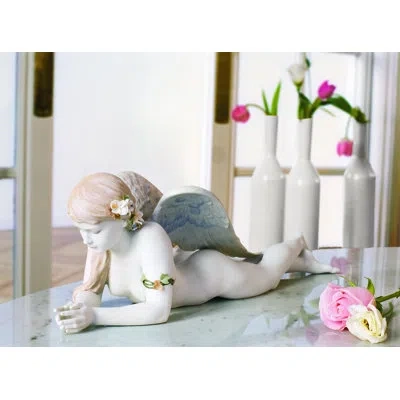 Lladrò Precious Angel Figurine In White
