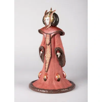 Lladrò Queen Amidala In The Throne Room Statue In Red