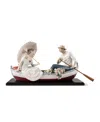 Lladrò Romance On The Lake Figurine In Multi
