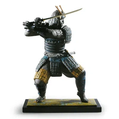 Lladrò Samurai Warrior Statue In Multi