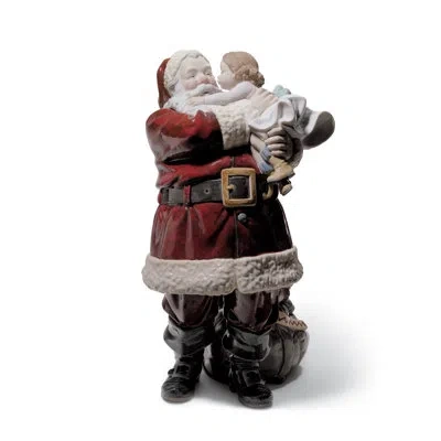 Lladrò Santa I've Been Good! Figurine