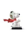 Lladrò Peanuts Snoopy Flying Ace Figurine In Multi