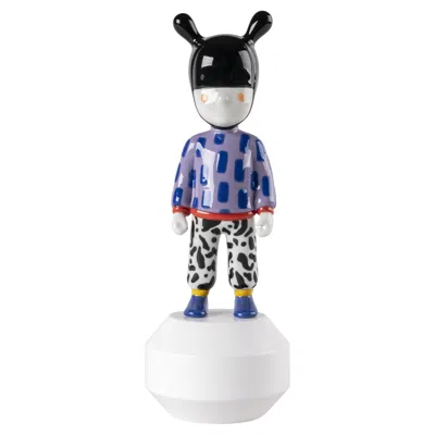 Pre-owned Lladrò The Guest By Camille Walala - Little Sculpture. Numbered Edition In Gray