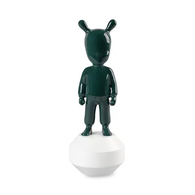 Lladrò The Guest Small Figurine In Green