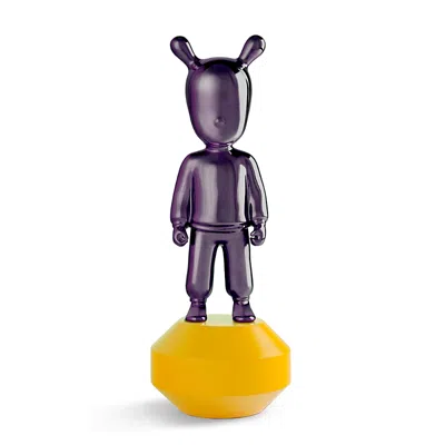 Lladrò The Guest, Purple On Yellow, Little In Multi