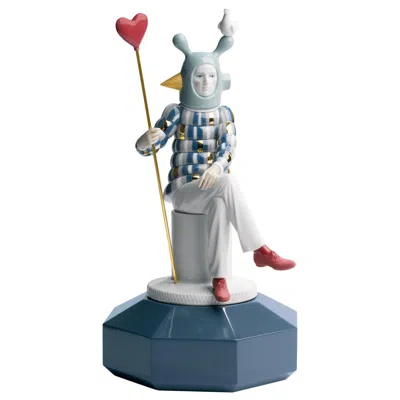 Pre-owned Lladrò Lladró The Lover Iii Figurine By Jaime Hayon In Gray