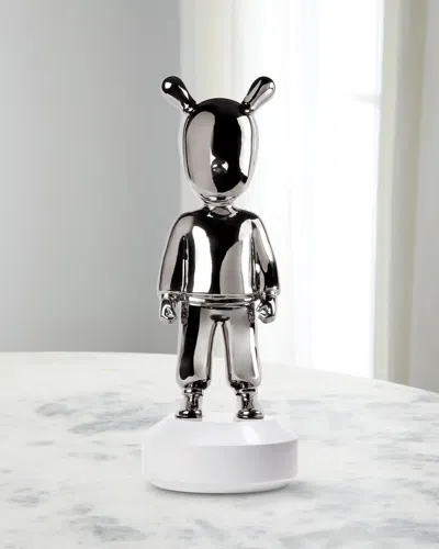 Lladrò The Silver Guest Big Sculpture