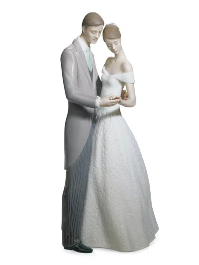 Lladrò Together Forever Figurine In White