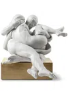 Lladrò Together Sculpture (36 Cm X 32 Cm) In White