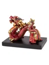 Lladrò Dragon Sculpture In Red