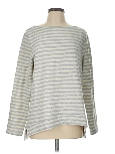 Pre-owned L.l.bean 3/4 Sleeve T-shirt In Gray