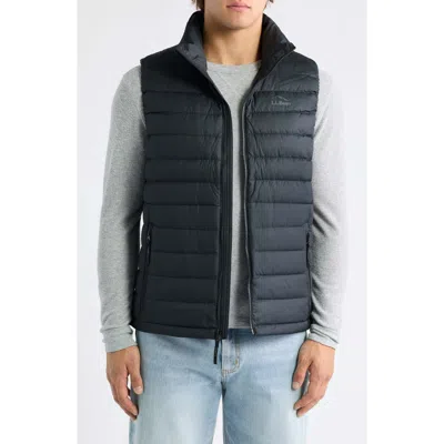 L.l.bean Access Down Puffer Vest In Black