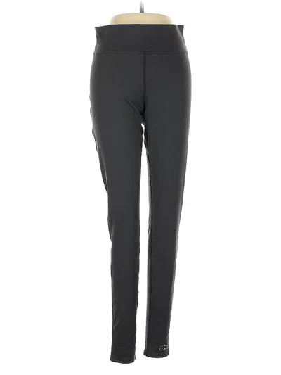 Pre-owned L.l.bean Active Pants In Black