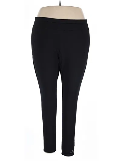 Pre-owned L.l.bean Active Pants In Black
