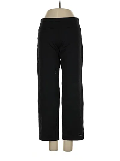 Pre-owned L.l.bean Active Pants In Black