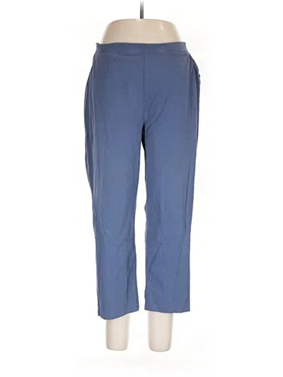 Pre-owned L.l.bean Active Pants In Blue