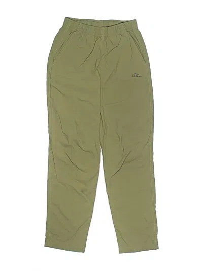 Pre-owned L.l.bean Kids' Active Pants In Green
