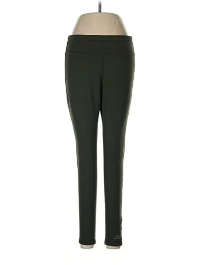 Pre-owned L.l.bean Active Pants In Green