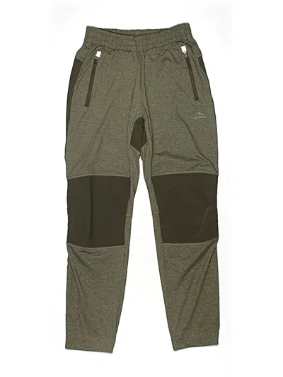 Pre-owned L.l.bean Kids' Active Pants In Green