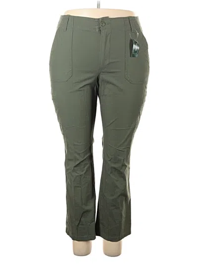 L.l.bean Active Pants In Green
