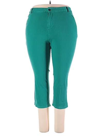 Pre-owned L.l.bean Active Pants In Teal