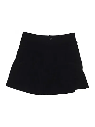 Pre-owned L.l.bean Active Skort In Black