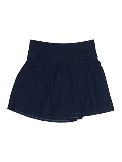 Pre-owned L.l.bean Active Skort In Blue