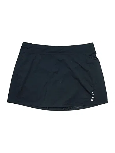 Pre-owned L.l.bean Active Skort In Blue