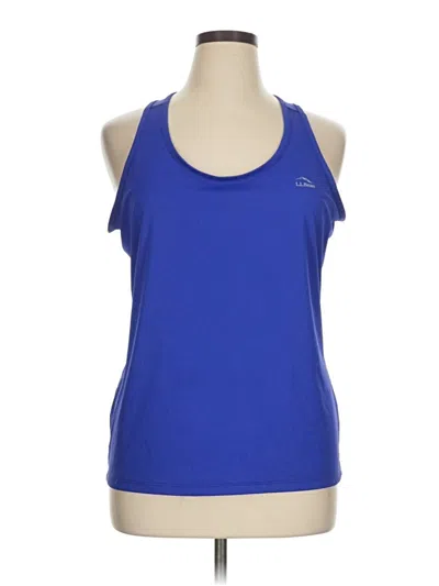 Pre-owned L.l.bean Active Tank Top In Blue