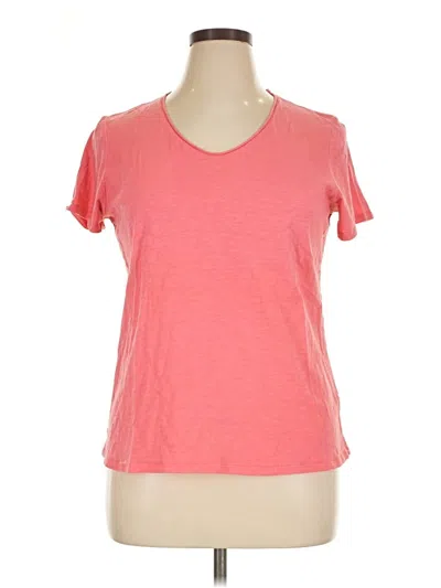 Pre-owned L.l.bean Active T-shirt In Pink