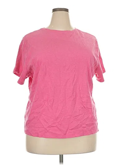 Pre-owned L.l.bean Active T-shirt In Pink