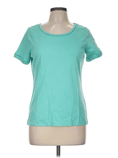 Pre-owned L.l.bean Active T-shirt In Teal