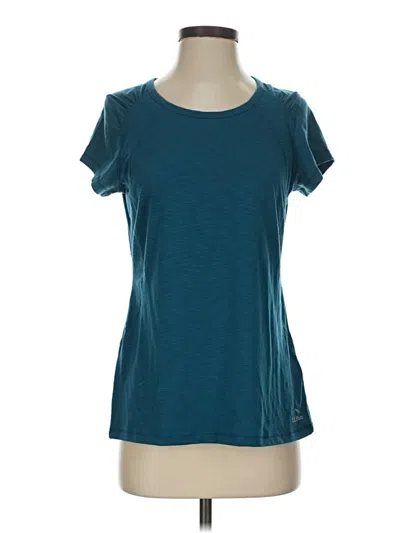 Pre-owned L.l.bean Active T-shirt In Teal
