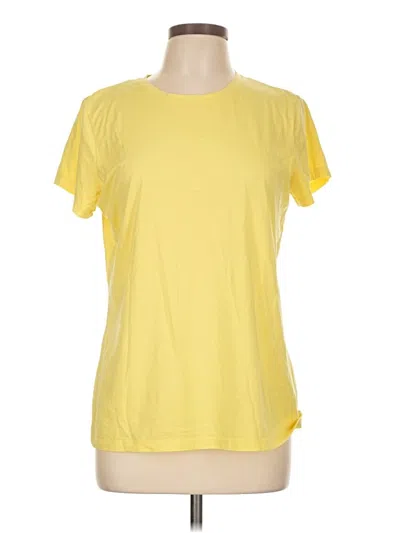 Pre-owned L.l.bean Active T-shirt In Yellow