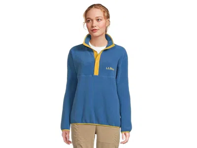 L.l.bean Adults' Bean's Classic Fleece Pullover Sweatshirt Deep Glacier Blue :
