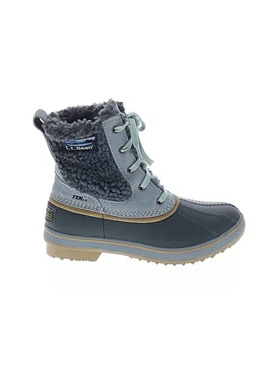 Pre-owned L.l.bean Ankle Boots In Blue