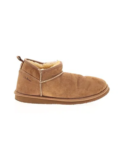 Pre-owned L.l.bean Ankle Boots In Brown