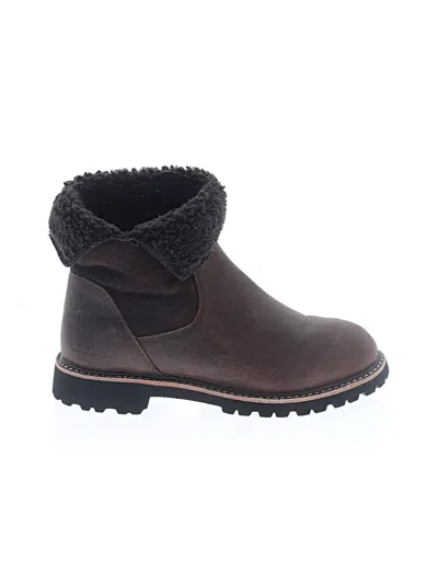 Pre-owned L.l.bean Ankle Boots In Brown