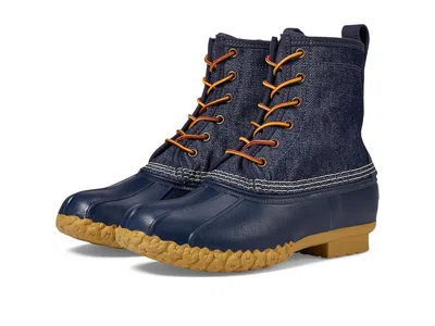 L.l.bean Bean Boot 8 Denim Insulated Flannel Lined