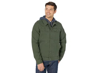 L.l.bean Beanflex Utility Trucker Jacket Regular In Green