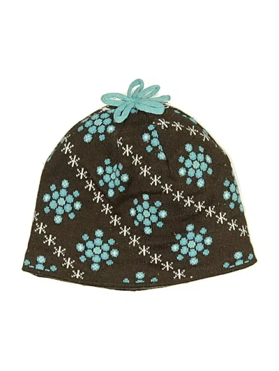 Pre-owned L.l.bean Kids' Beanie Hat In Teal