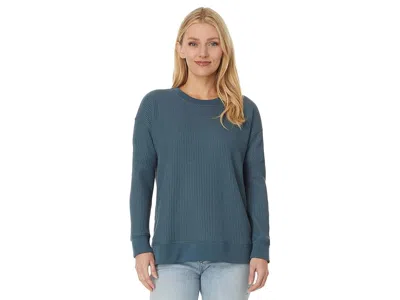 L.l.bean Birchwood Brushed Waffle Crew In Multi