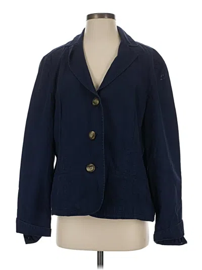 Pre-owned L.l.bean Blazer Jacket In Blue