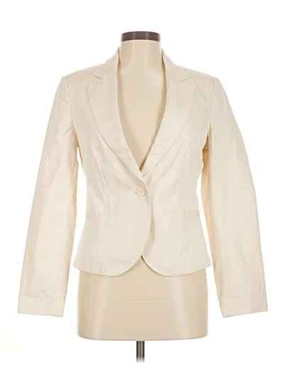 Pre-owned L.l.bean Blazer Jacket In Ivory