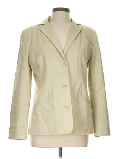 Pre-owned L.l.bean Blazer Jacket In Ivory