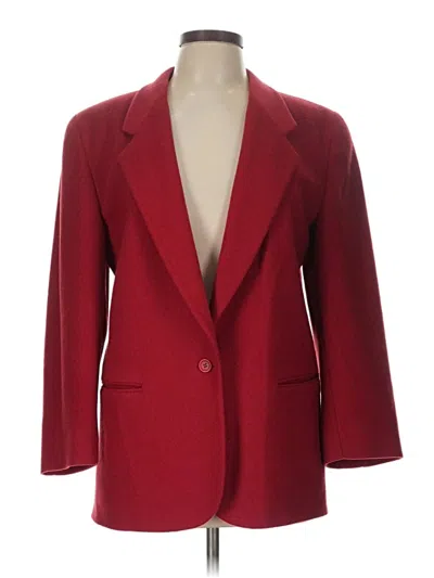 Pre-owned L.l.bean Blazer Jacket In Red