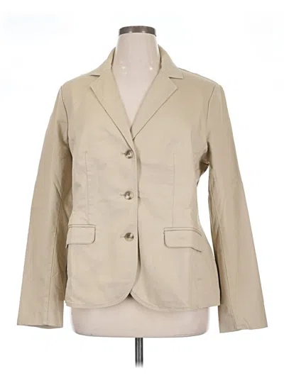 Pre-owned L.l.bean Blazer Jacket In Tan